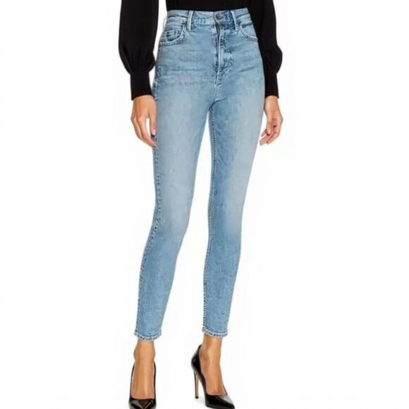 GRLFRND Kendall High-Rise Super Skinny Jeans Malibu Wash Size 25 EUC - Picture 1 of 16